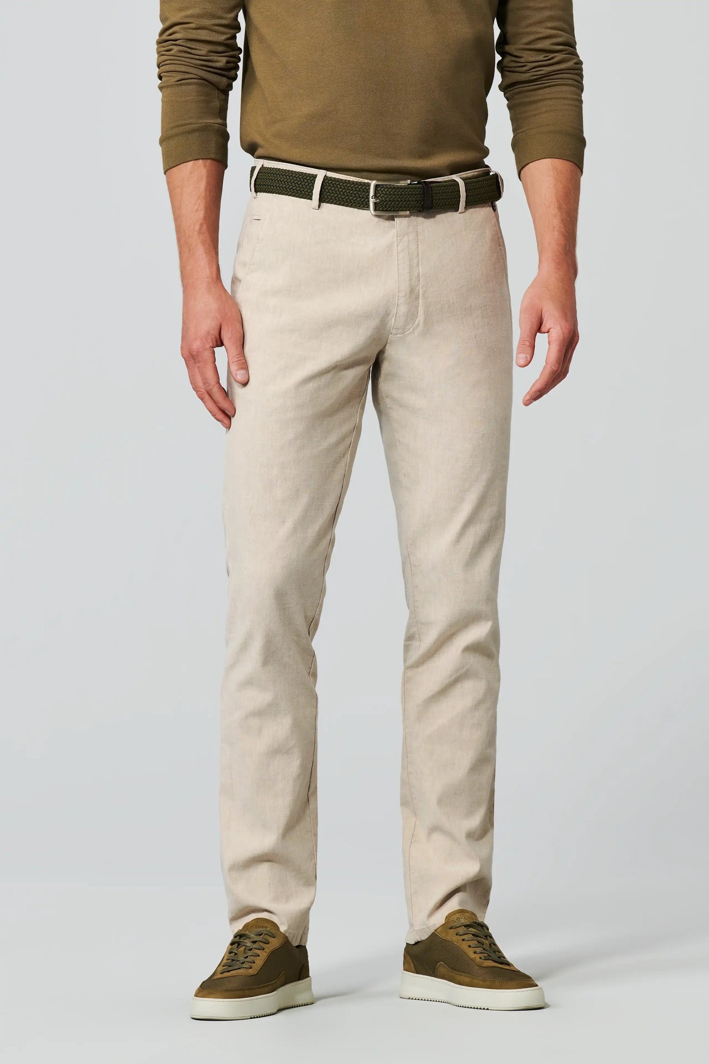 MEYER Roma Cotton/Linen Chinos