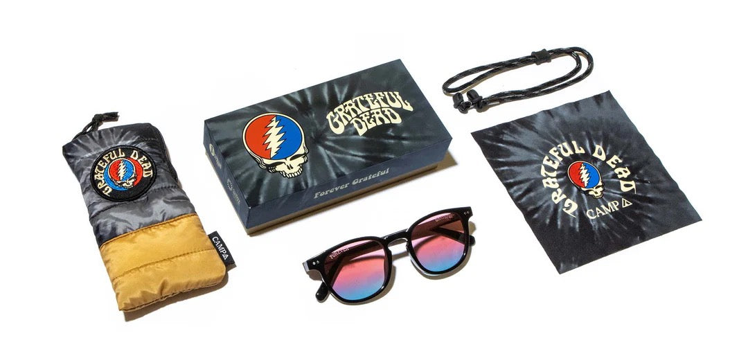 CAMP Topo: Black / Grateful Dead Stealie