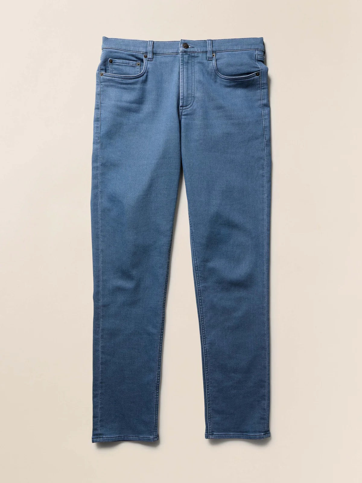 FAHERTY Stretch Terry 5 Pocket Pant- Pacific Tides