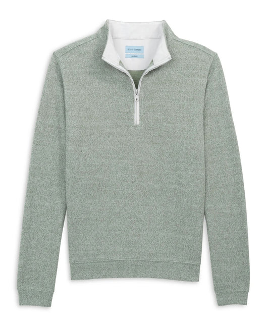 SCOTT BARBER Marled Sweater Knit