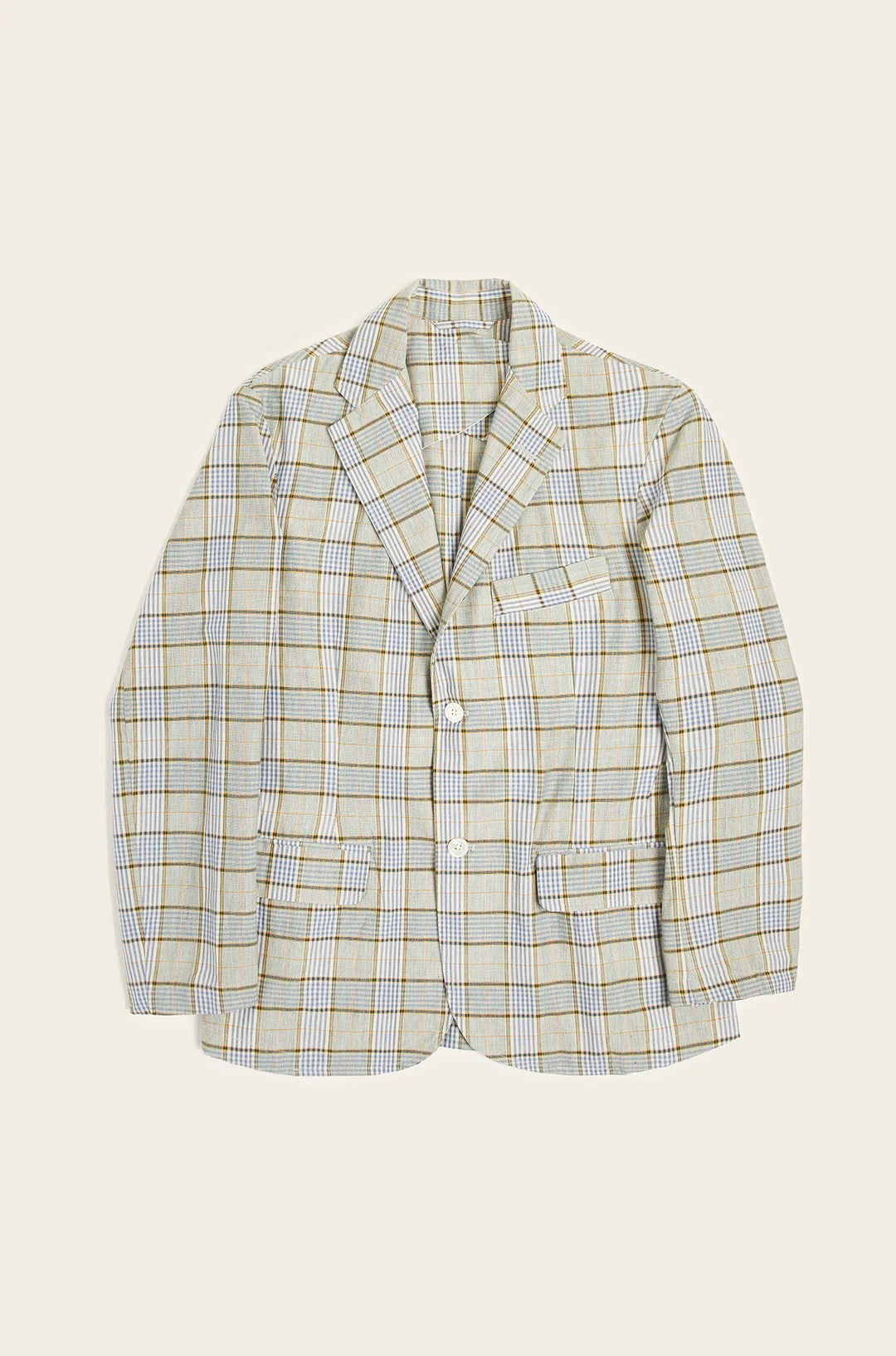 Original Madras Trading Company Single Breasted Two Button Summer Jacket