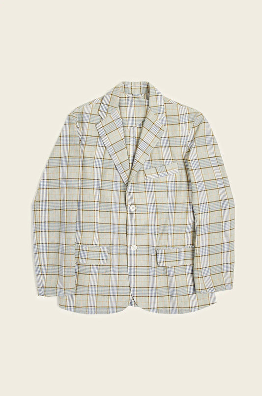 Original Madras Trading Company Single Breasted Two Button Summer Jacket