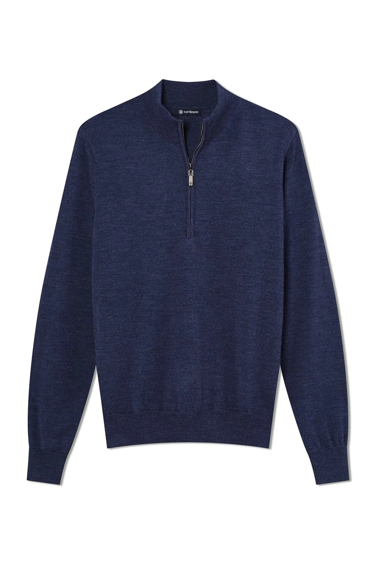 Turtleson Marshall Extra Fine Merino Wool 1/4 Zip Sweater