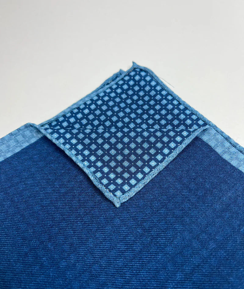 Liam John Paisley Polkadot Pocket Square