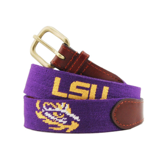 SMATHERS & BRANSON LSU Belt (Purple)