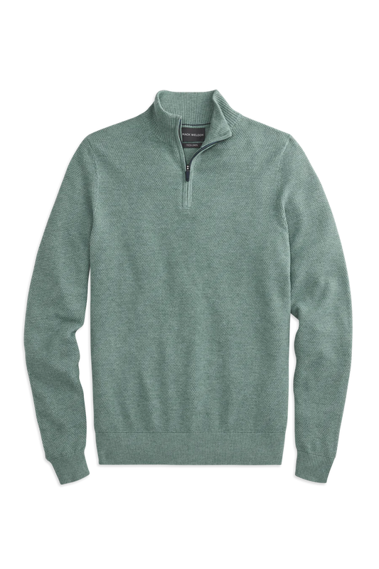 MACK WELDON Tech Linen Half-Zip