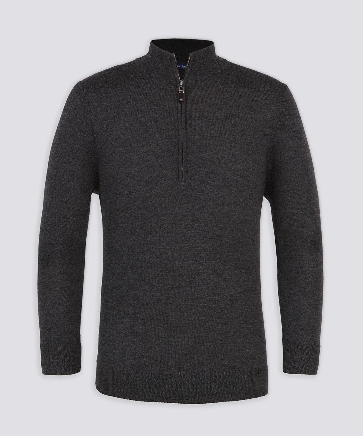 Turtleson Marshall Extra Fine Merino Wool 1/4 Zip Sweater