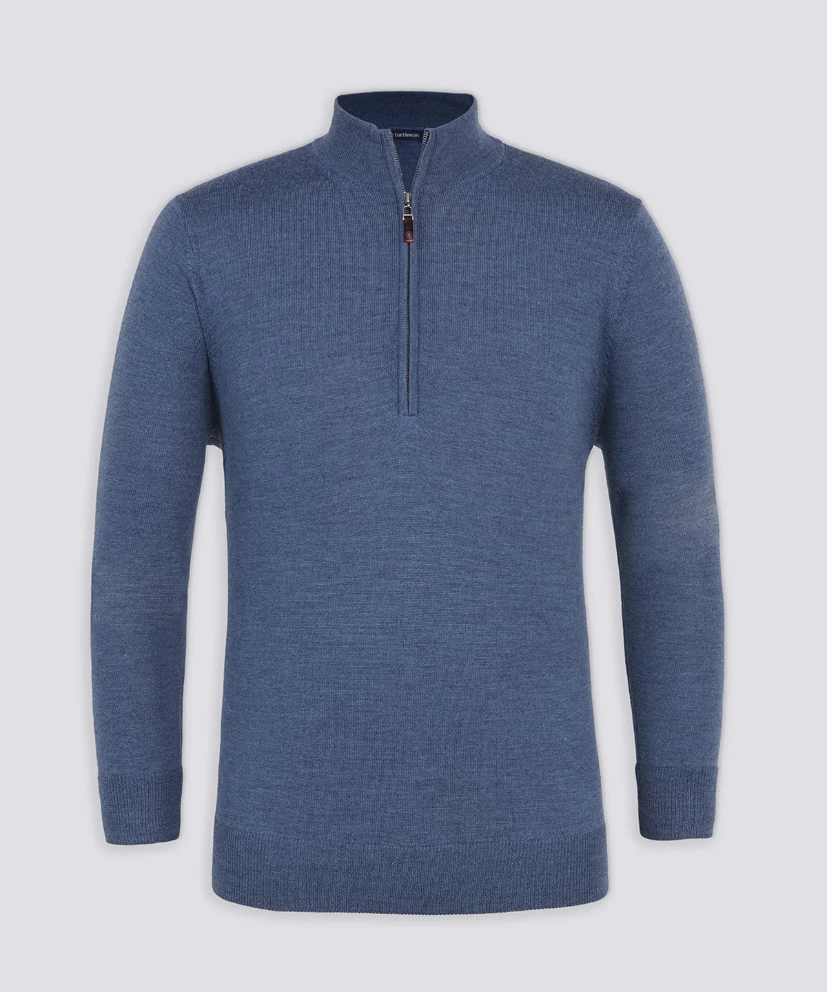 Turtleson Marshall Extra Fine Merino Wool 1/4 Zip Sweater