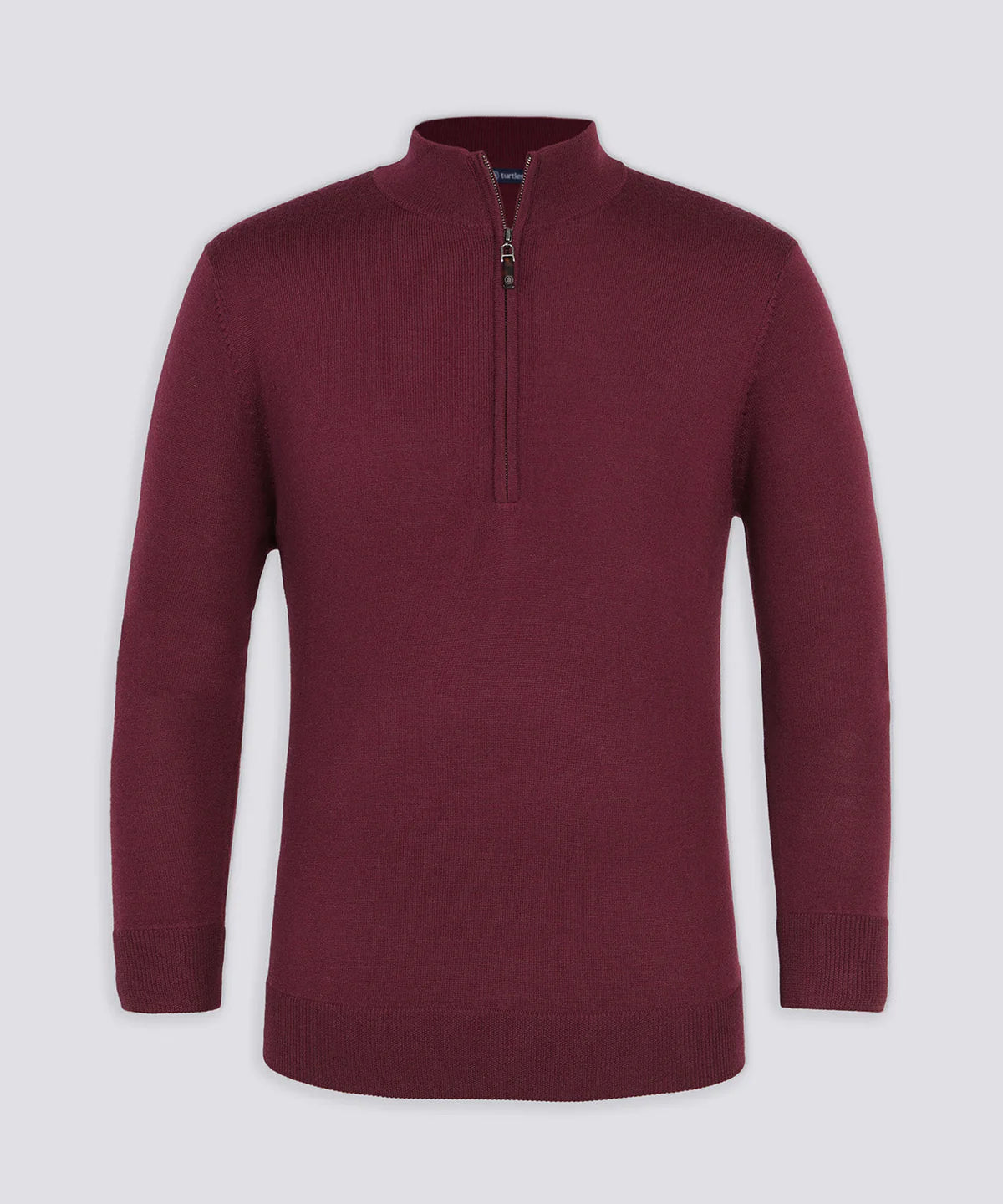 Turtleson Marshall Extra Fine Merino Wool 1/4 Zip Sweater