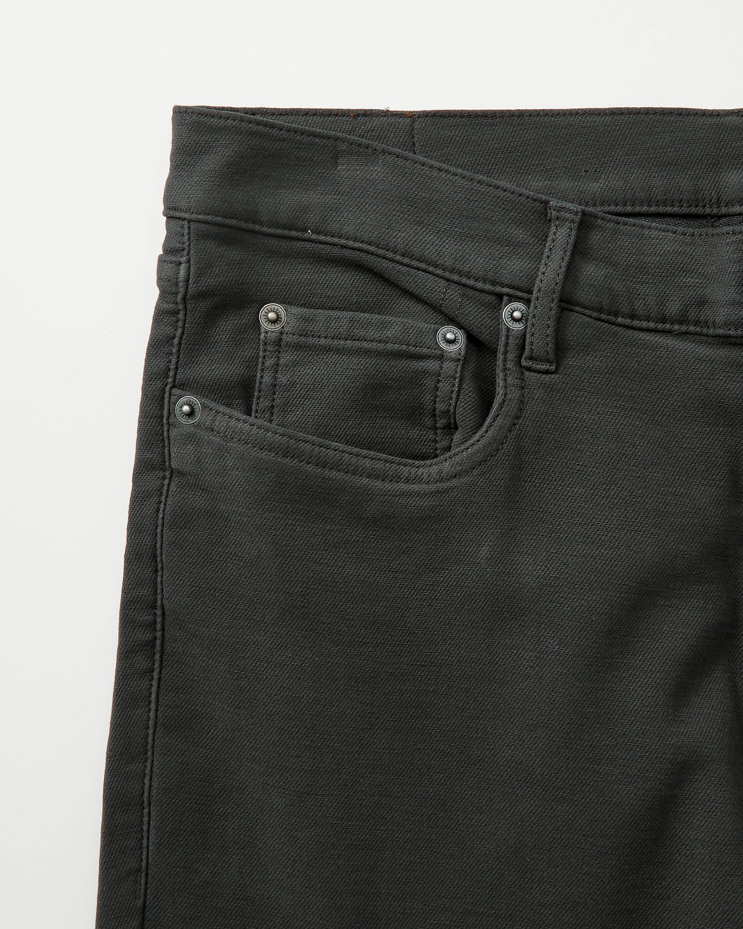 Faherty Stretch Terry 5 Pocket Pant (Onyx) CF