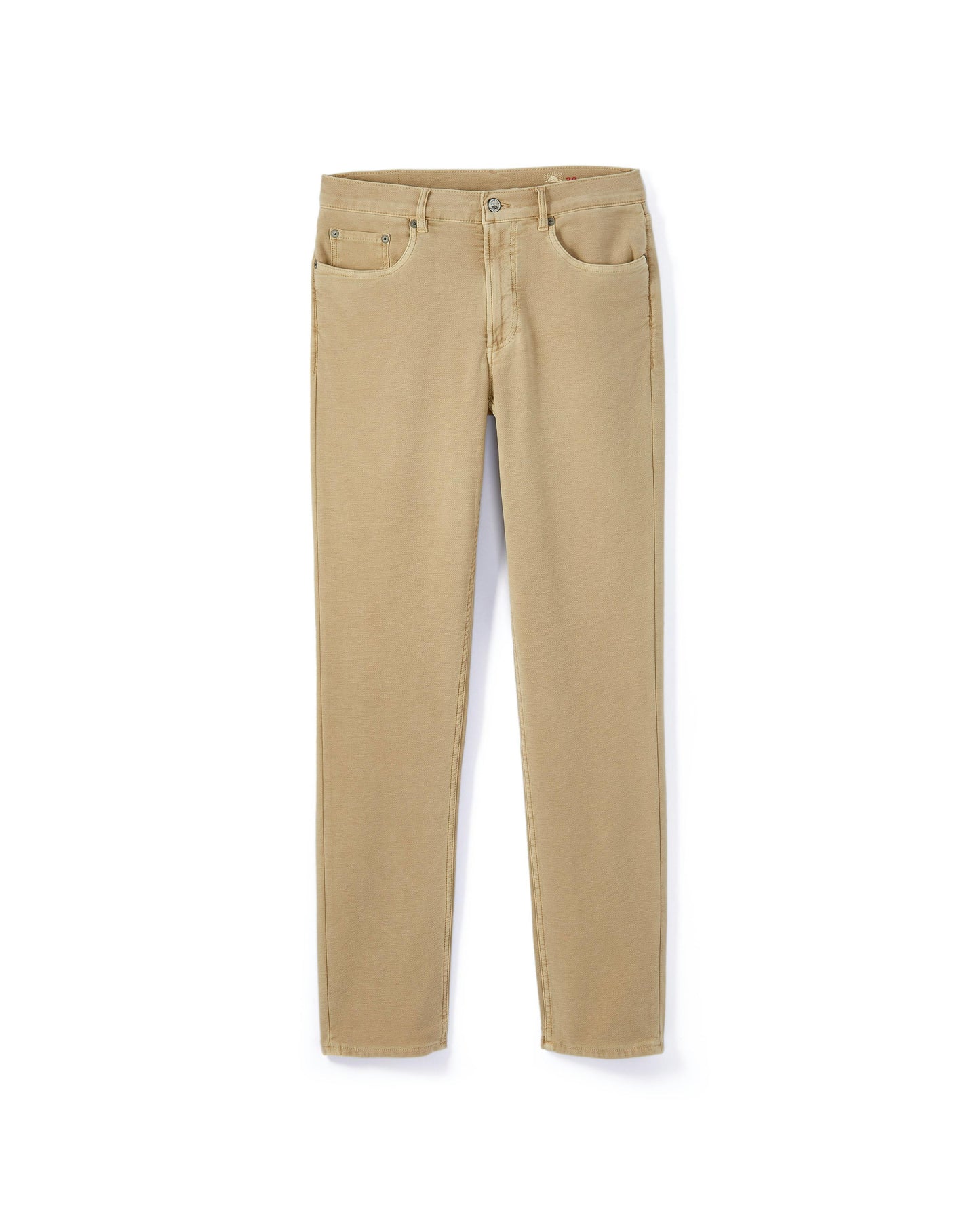 Faherty Stretch Terry 5 Pocket Pant (Desert Khaki) CF