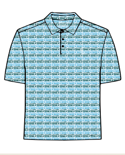 Alon Tulane Streetcars Men's Performance Polo