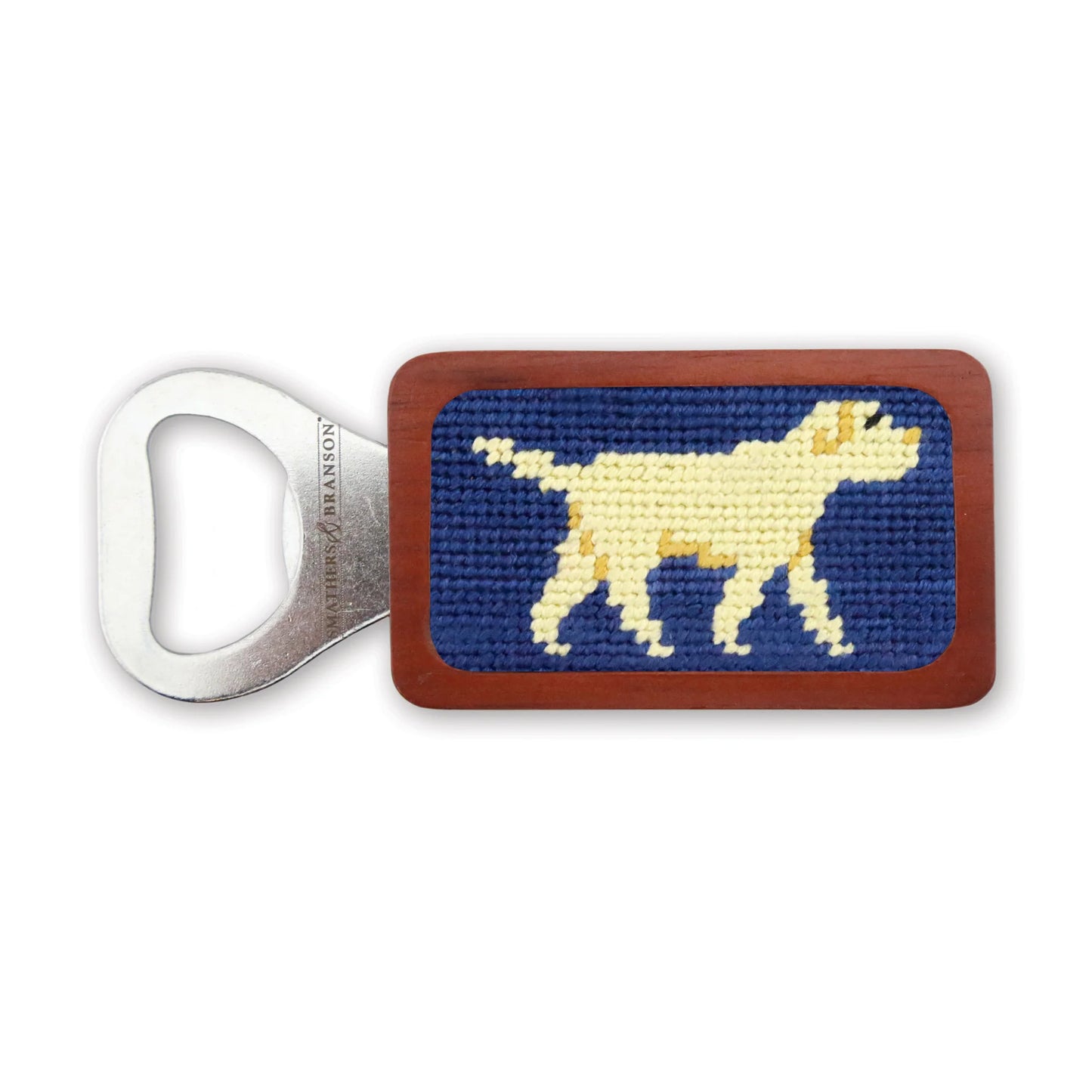 SMATHERS AND BRANSON Yellow Lab Walking Bottle Opener