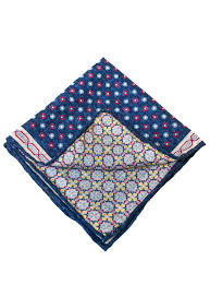 Liam John Paisley Polkadot Pocket Square