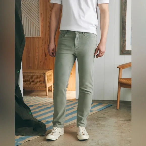 Faherty Label Faherty Stretch Terry 5-Pocket Pants (30