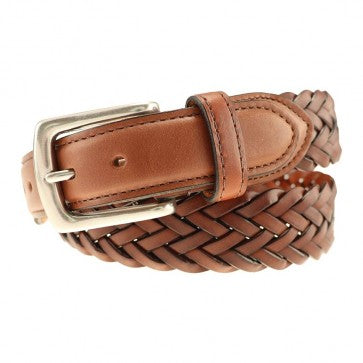 T.B. Phelps Maxwell Braided Leather Belt