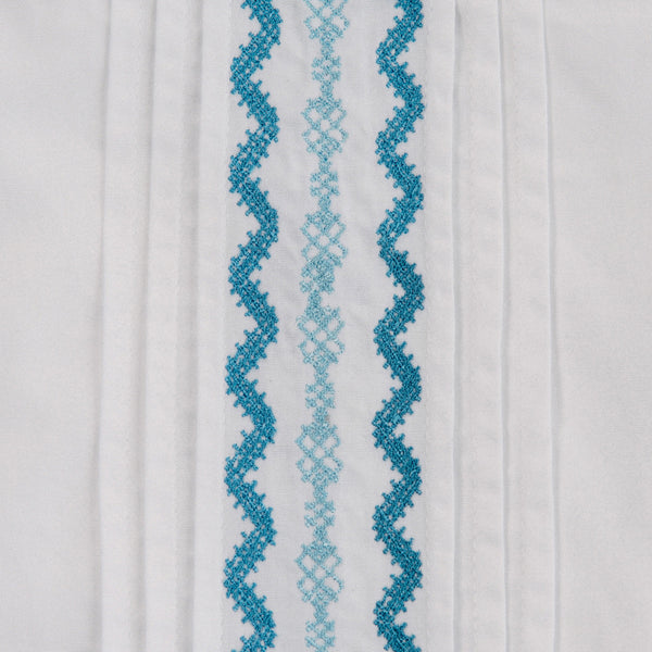 Paris Texas Co Havana Classic Guayabera - Blue